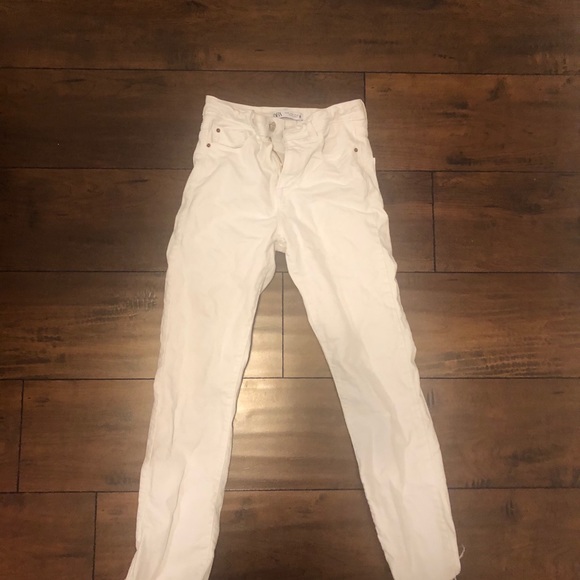 Zara straight white jeans - Picture 4 of 4